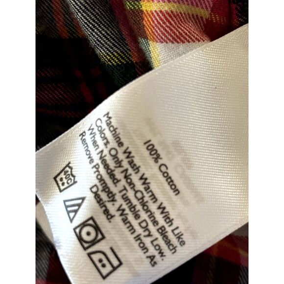 Eddie Bauer Women's Classic Plaid Shirt Size Small 100% Cotton G92 - Picture 13 of 13